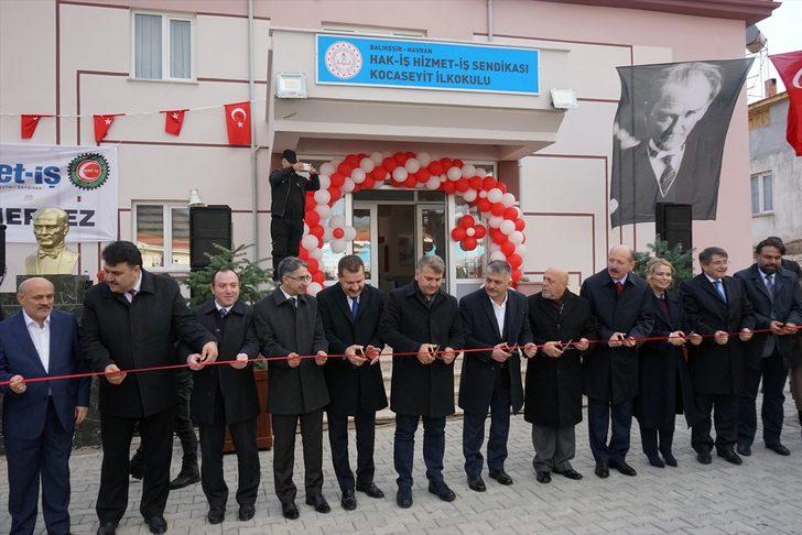 Hak-İş Hizmet-İş Sendikası Kocaseyit İlkokulu törenle açıldı G3