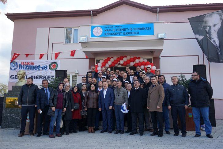 Hak-İş Hizmet-İş Sendikası Kocaseyit İlkokulu törenle açıldı G5
