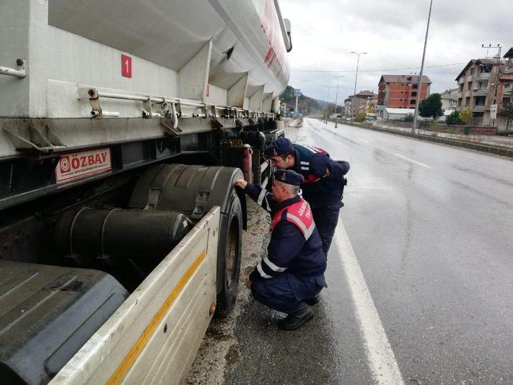 Jandarmadan 91 personelle özel denetim uygulaması G1