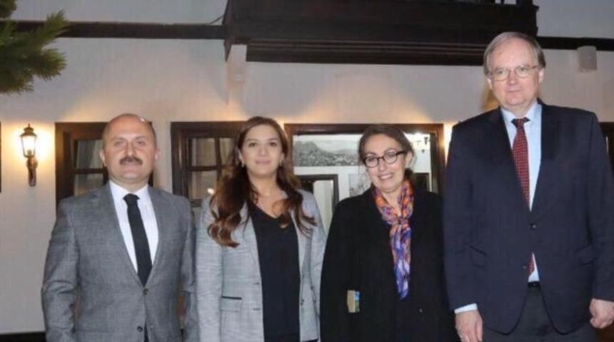 AB T&uuml;rkiye Delegasyonu Başkanı B&uuml;y&uuml;kel&ccedil;i Christian Berger Amasya&rsquo;da