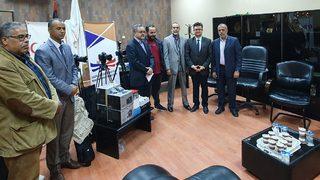 TİKA'dan Trablus Sanat Teknikleri Yüksek Enstitüsüne ekipman desteği