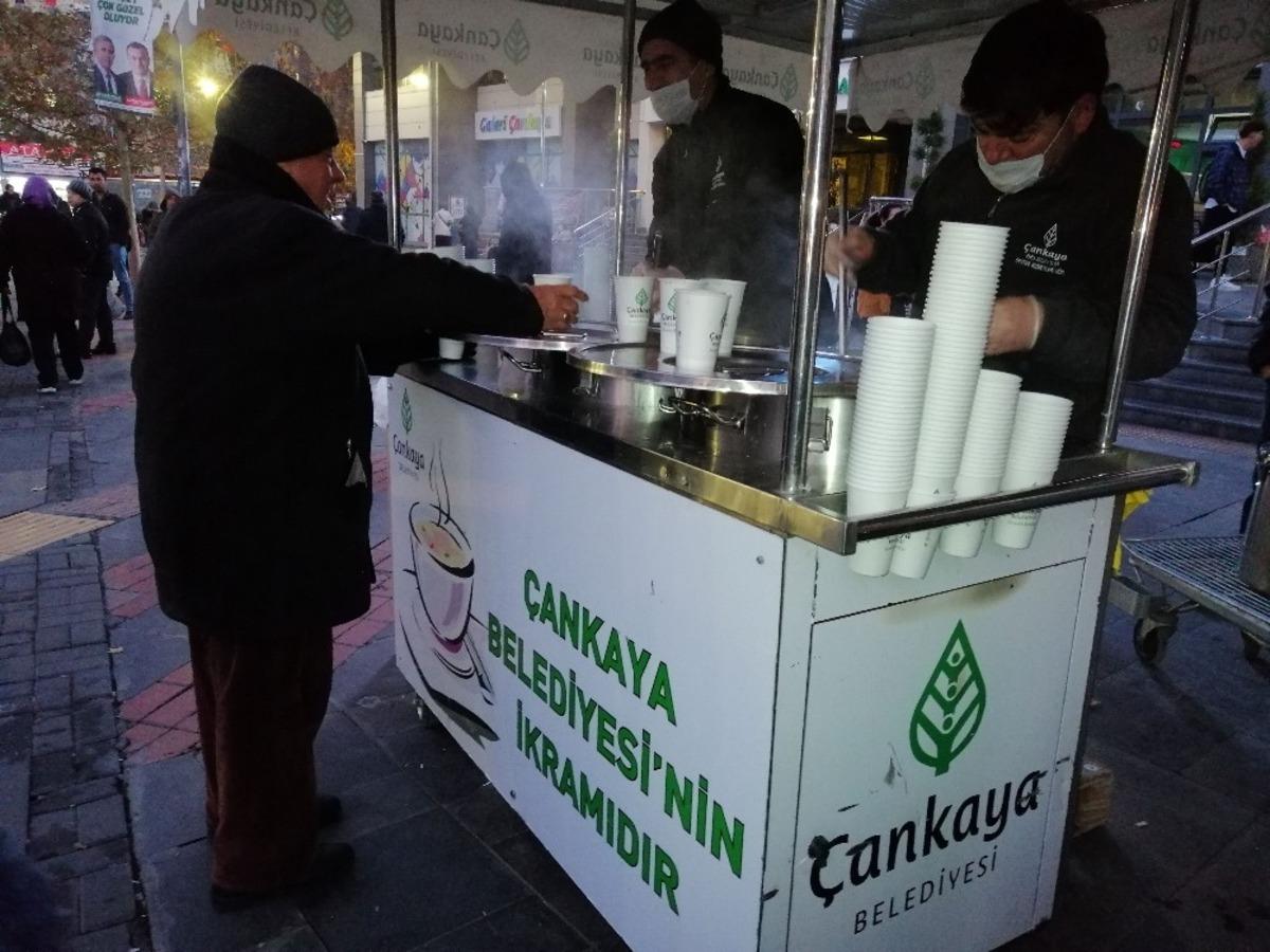 &Ccedil;ankaya&rsquo;dan sıcak &ccedil;orba