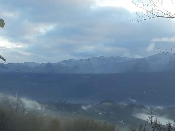  Küre Dağları Milli Parkı beyaz örtüyle kaplandı G4