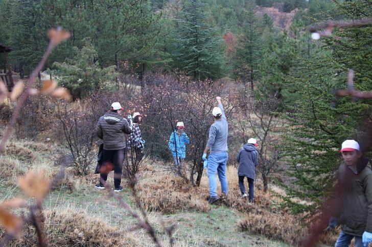 Çocuklardan önce doğa yürüyüşü  sonra temizlik G3
