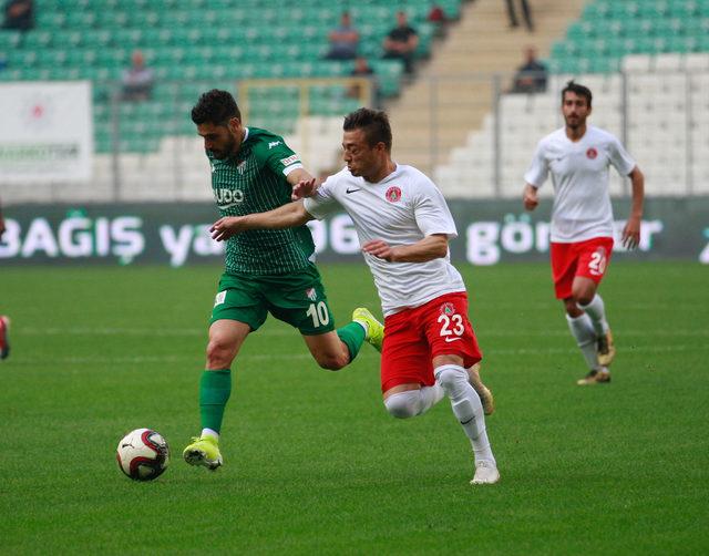 Bursaspor'da Özer sevinci