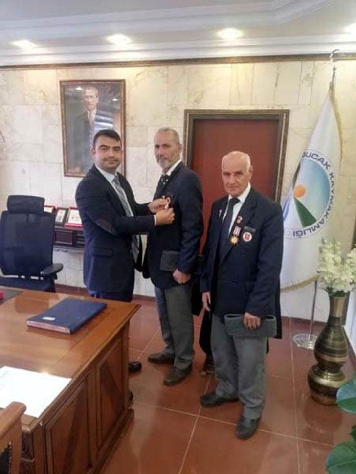 Derebucak’ta Kıbrıs gazilerine madalya G3