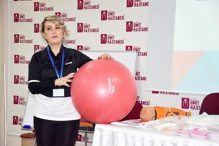 Bebek bakımı ve kolay doğum teknikleri anlatıldı G2