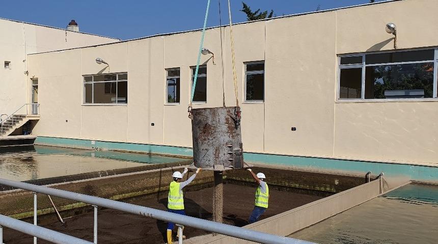 MESKİ, Berdan Tesislerinde filtre &ccedil;alışması yaptı