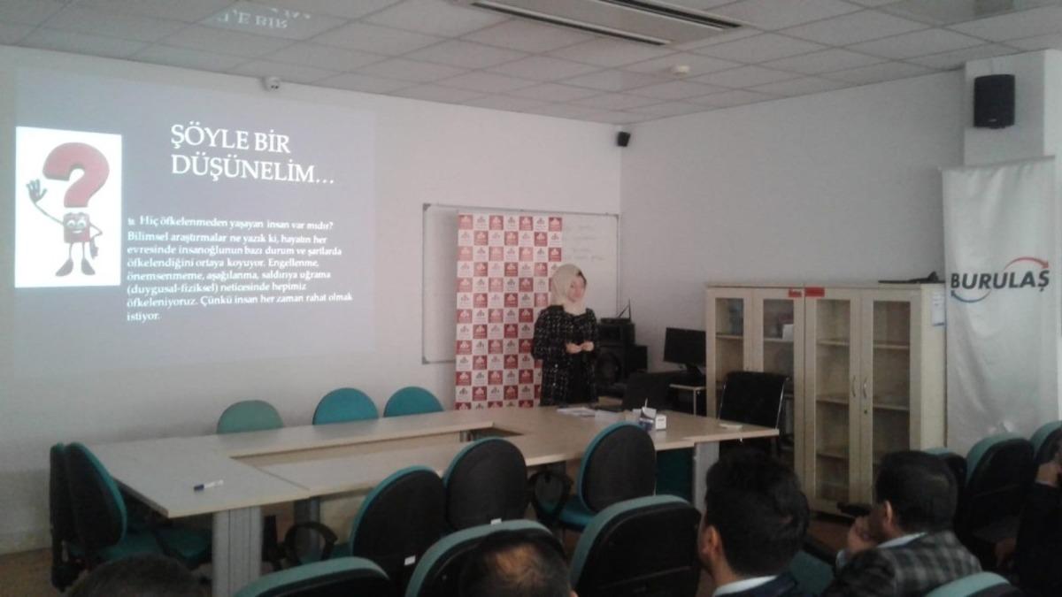 Şof&ouml;rlere &ouml;fte kontrol&uuml; semineri