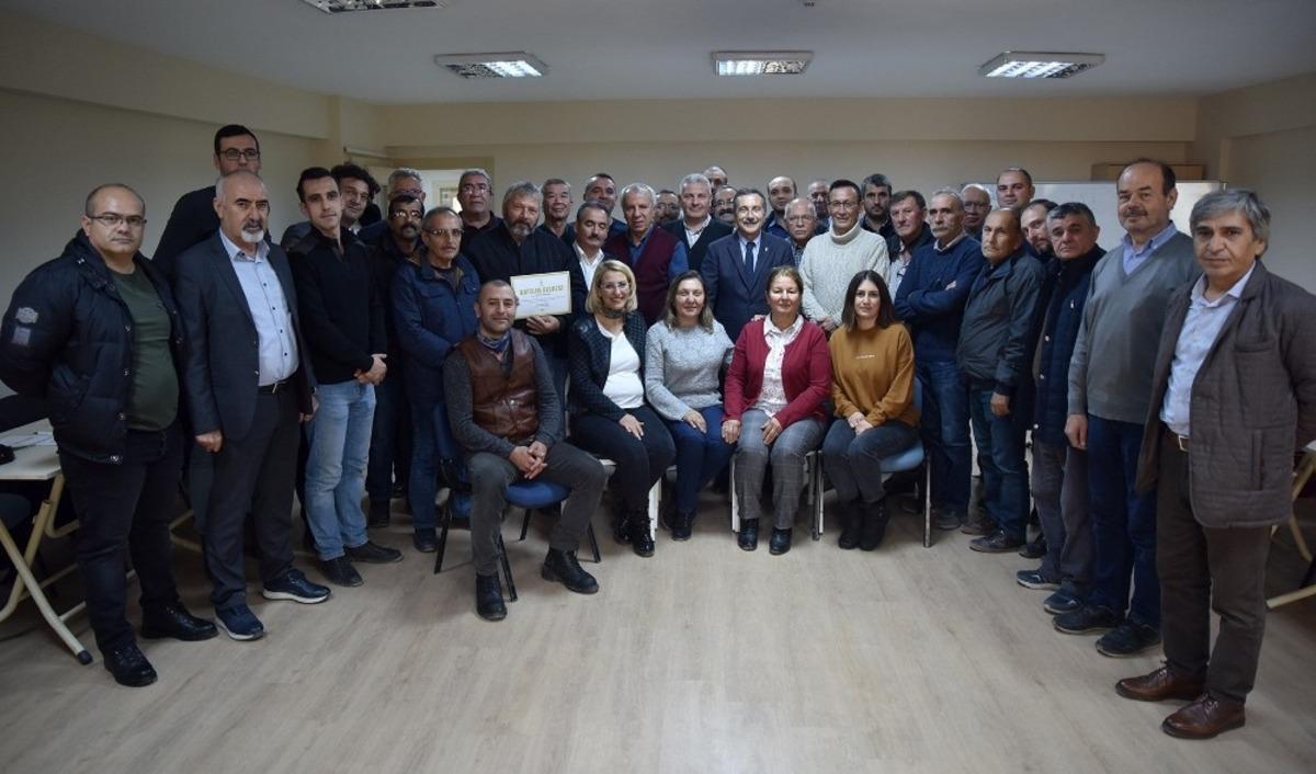 Budama eğitimlerini tamamlayıp belgelerini aldılar