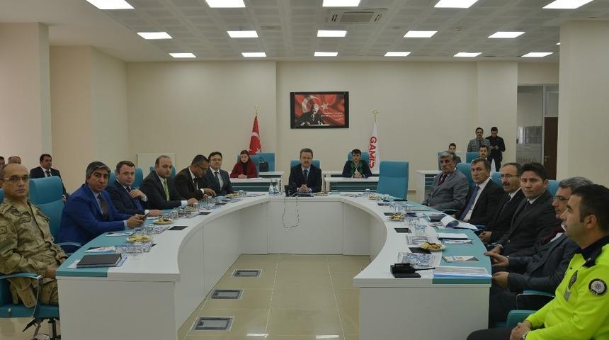 Iğdır&rsquo;da karla m&uuml;cadele toplantısı yapıldı