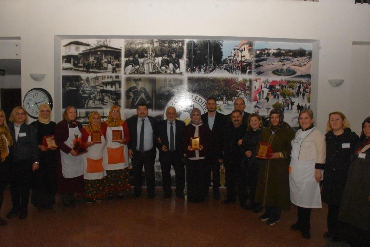 Birbirinden lezzetli yemekler yarıştı