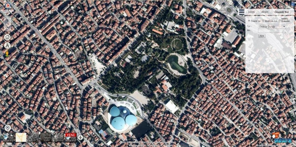 Denizli&rsquo;de son 45 yıllık değişimin haritası &ccedil;ıkarıldı