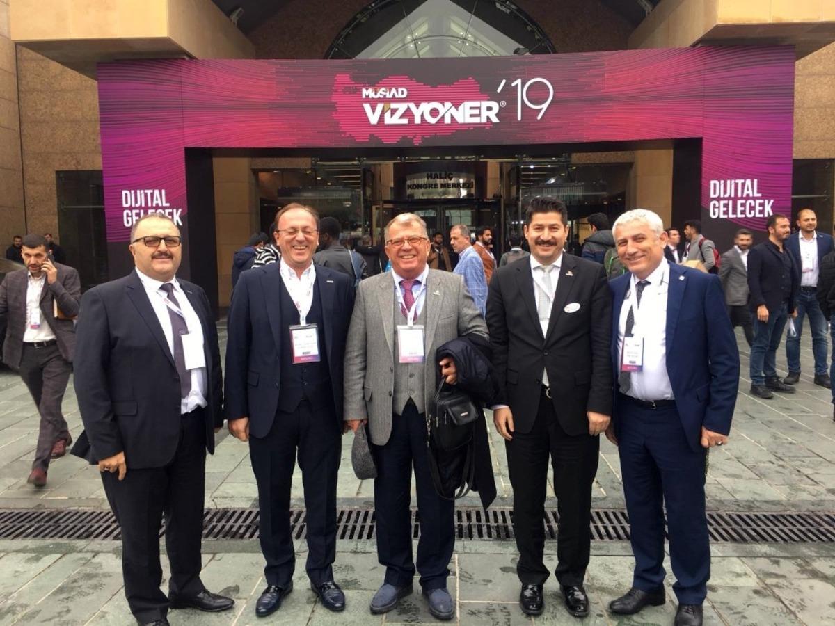 M&Uuml;SİAD Kdz. Ereğli Başkanı &Ccedil;ınar &lsquo;Vizyoner&rsquo;19 Zirvesi&rsquo; ni değerlendirdi