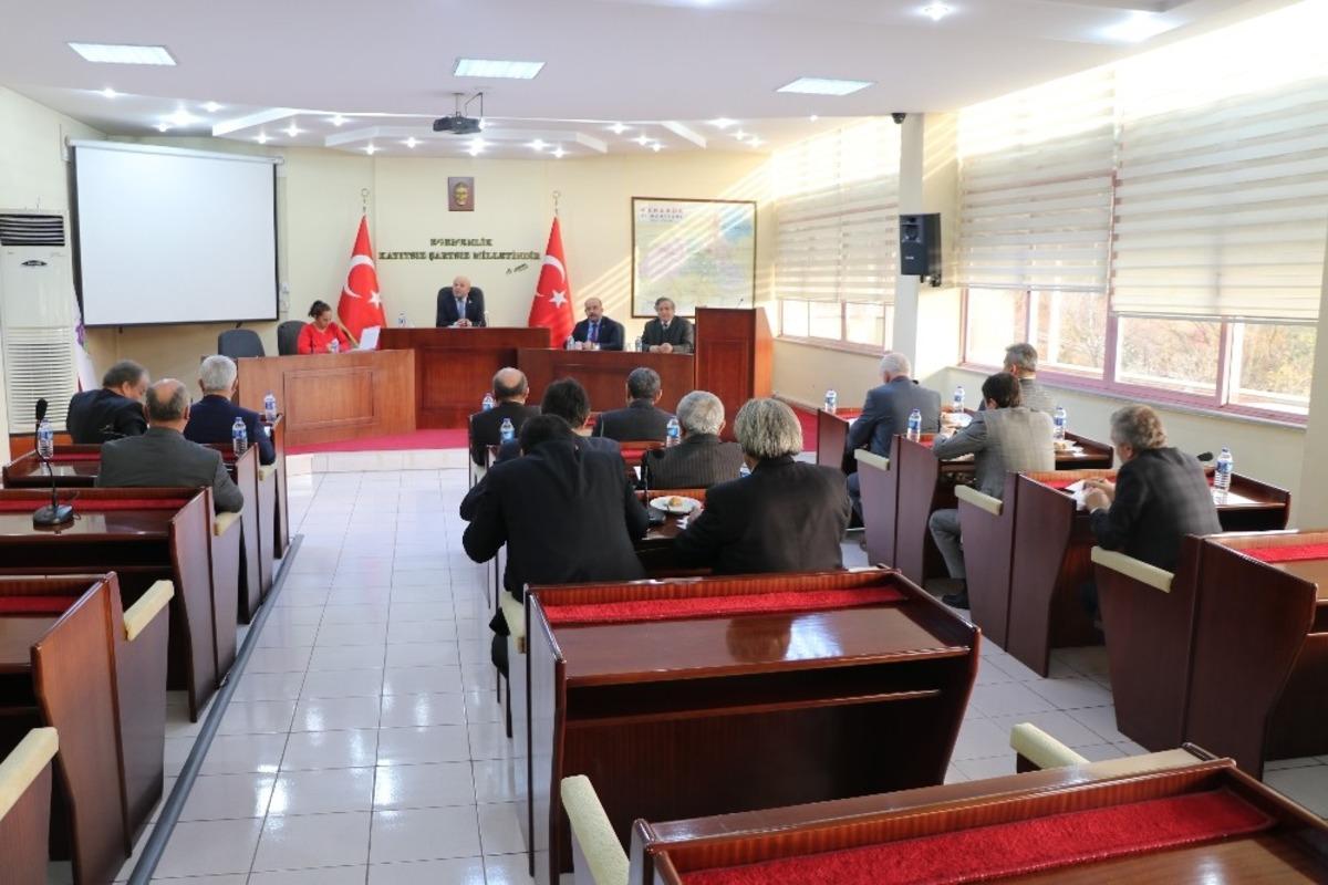 Karab&uuml;k İl Genel Meclisi Aralık ayı toplantısı