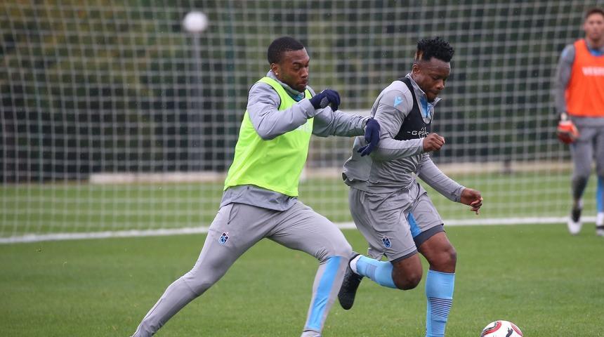 Trabzonspor’da Sturridge takımla birlikte çalıştı