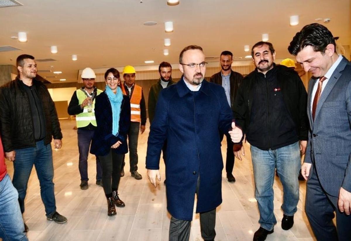 B&uuml;lent Turan, Gazievi ve Rehabilitasyon Merkezini ziyaret etti