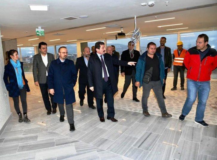 Bülent Turan, Gazievi ve Rehabilitasyon Merkezini ziyaret etti G4