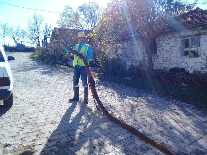 Su borusundan çıktı! Tam 6 metre G2