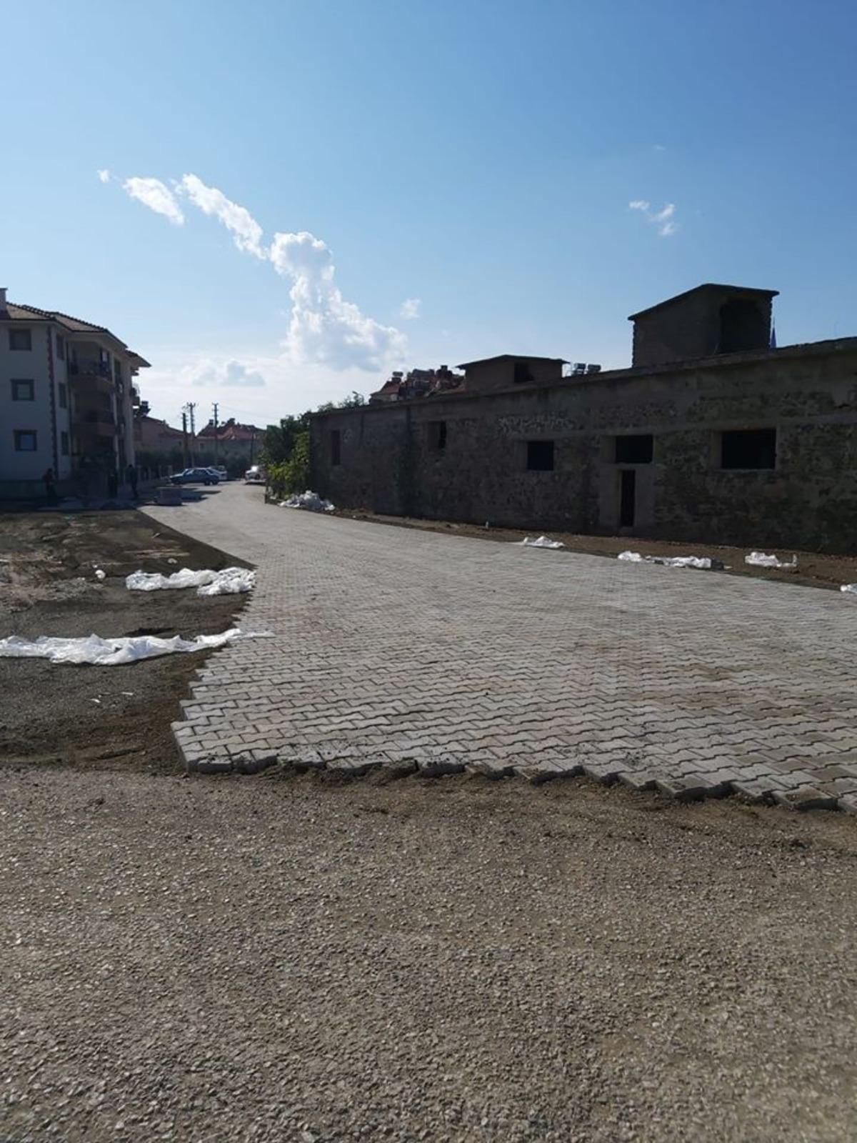 Oartaca&rsquo;da belediye ekipleri  hızla &ccedil;alışıyor