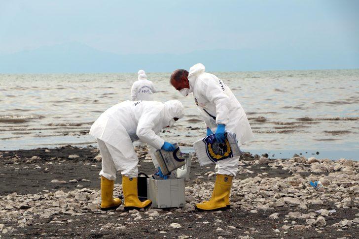 Van Gölü çekilince kemik ve kafatasları ortaya çıktı G5