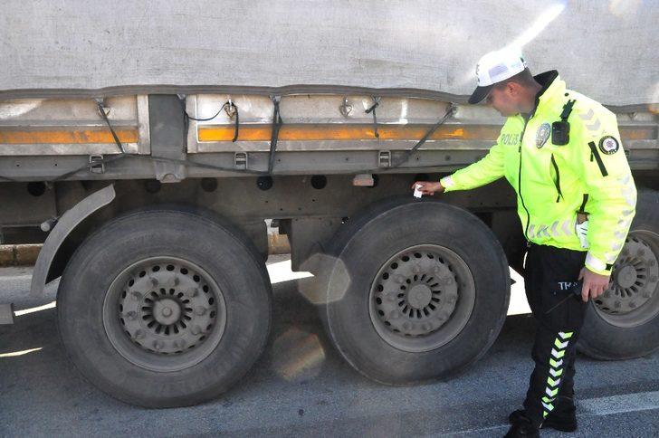 Sungurlu’da kış lastiği denetimi G1