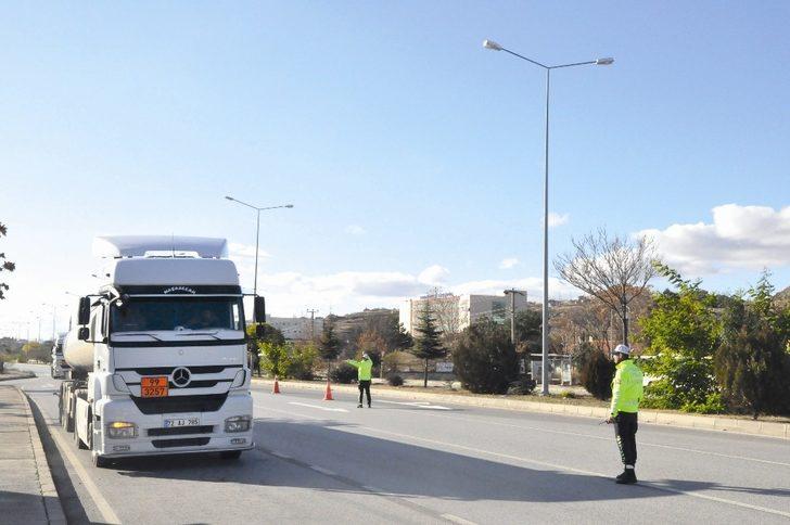 Sungurlu’da kış lastiği denetimi G2