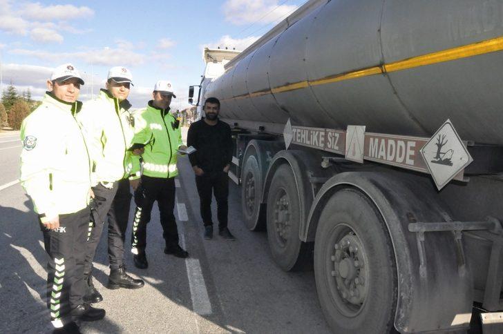Sungurlu’da kış lastiği denetimi G3