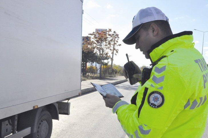Sungurlu’da kış lastiği denetimi G4