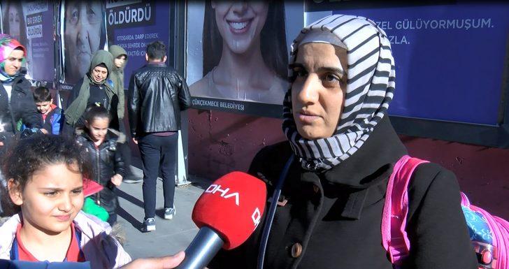 Küçükçekmece sokaklarına asılan afişlere tepki G5