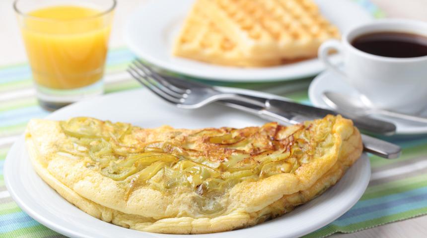 Omlet waffle tarifi