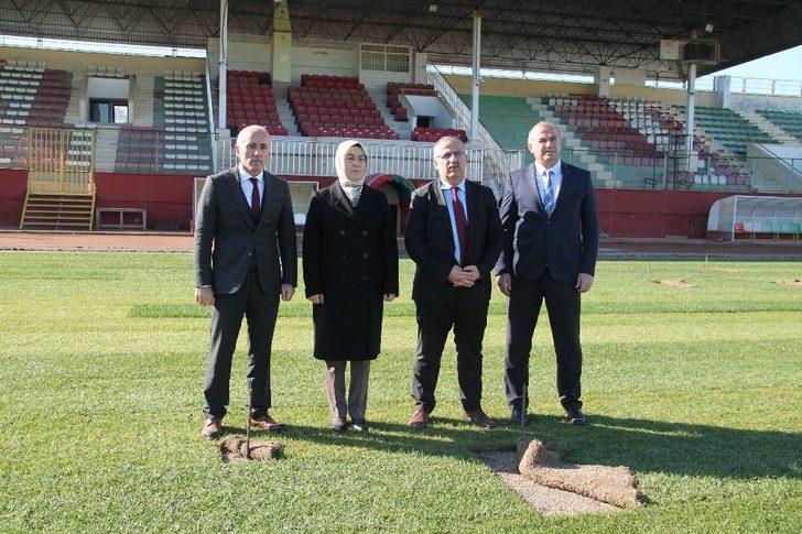 Vekil Akyol spor yatırımlarını inceledi G1