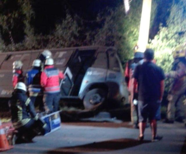 Şili’de minibüs şarampole devrildi: 16 yaralı