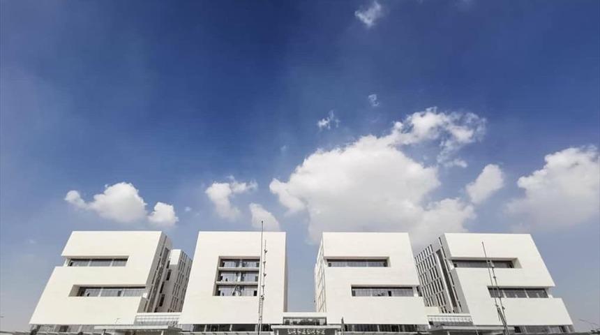 Katar'dan, Dünya Kupası'na özel "2022" şeklinde bina