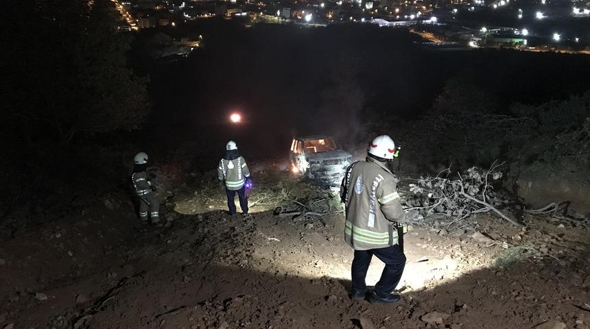 İstanbul'da ormanlık alanda ara&ccedil; yangını