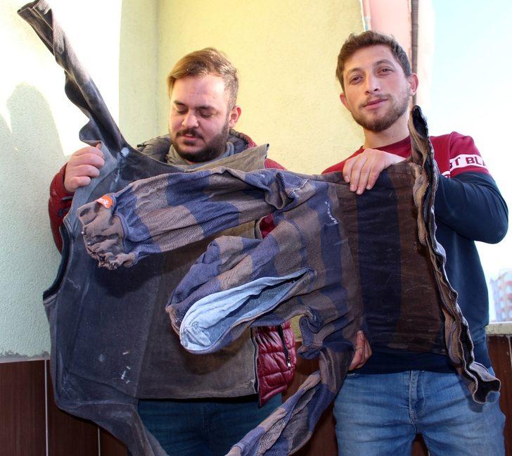 Erzurum’da soğuk hava nedeniyle elbiseler buz tuttu! G3