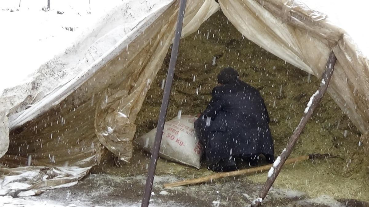 K&ouml;ylerde kış &ccedil;ilesi başladı