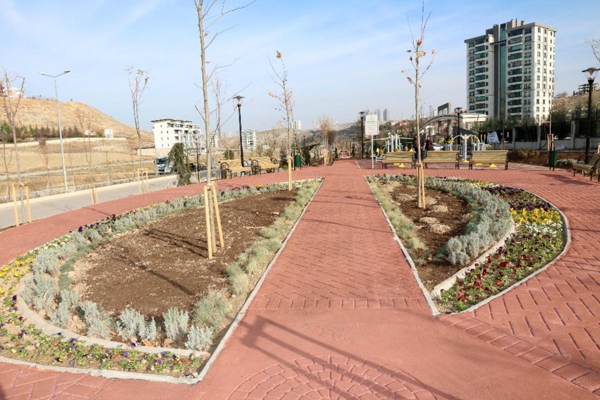 Alacaatlı&rsquo;ya yol boyunca yeni park