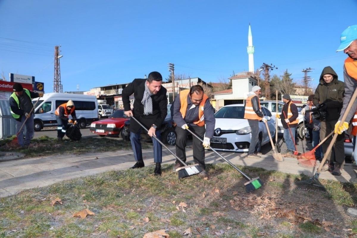 Nevşehir sanayisi i&ccedil;in belediye ekipleri seferber oldu