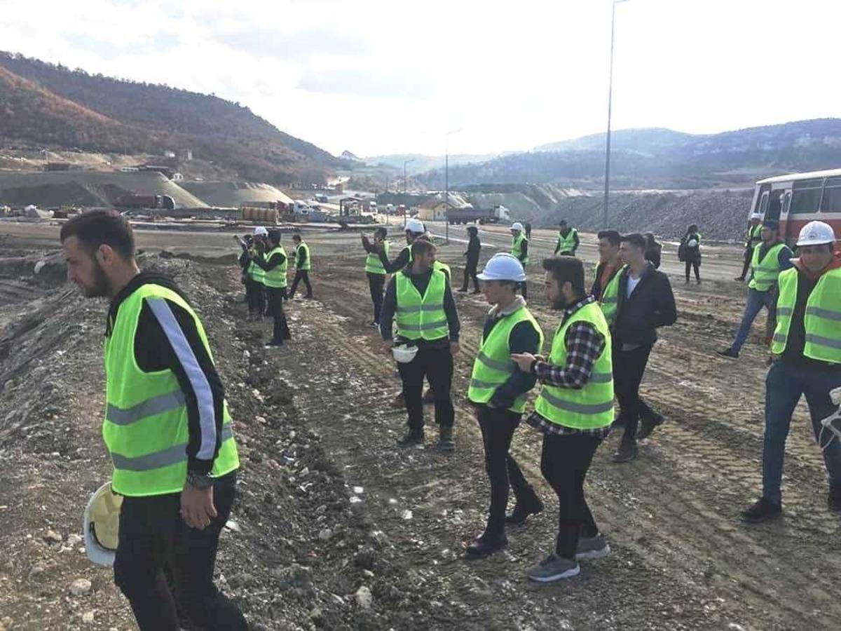 Hisarcık MYO &ouml;ğrencileri Bor İşletme Tesisleri&rsquo;ni gezdi