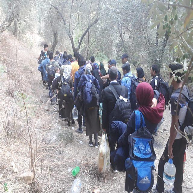 Çanakkale'de 95 kaçak göçmen yakalandı