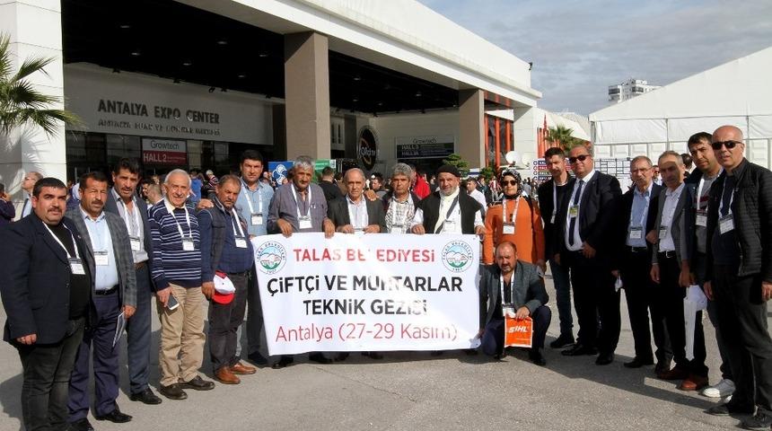 Talas, muhtarları tarım teknolojileriyle buluşturdu