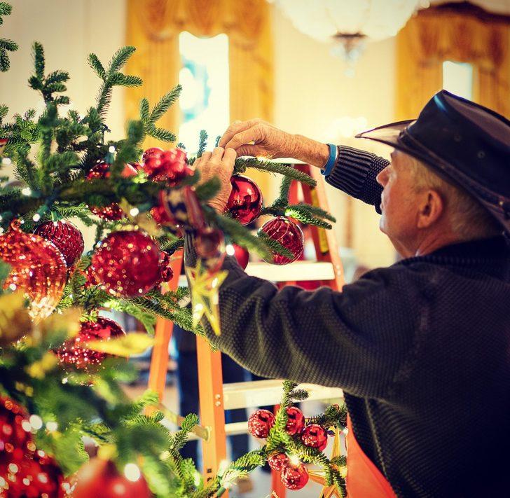 Melania Trump Beyaz Saray'ı süsledi G5