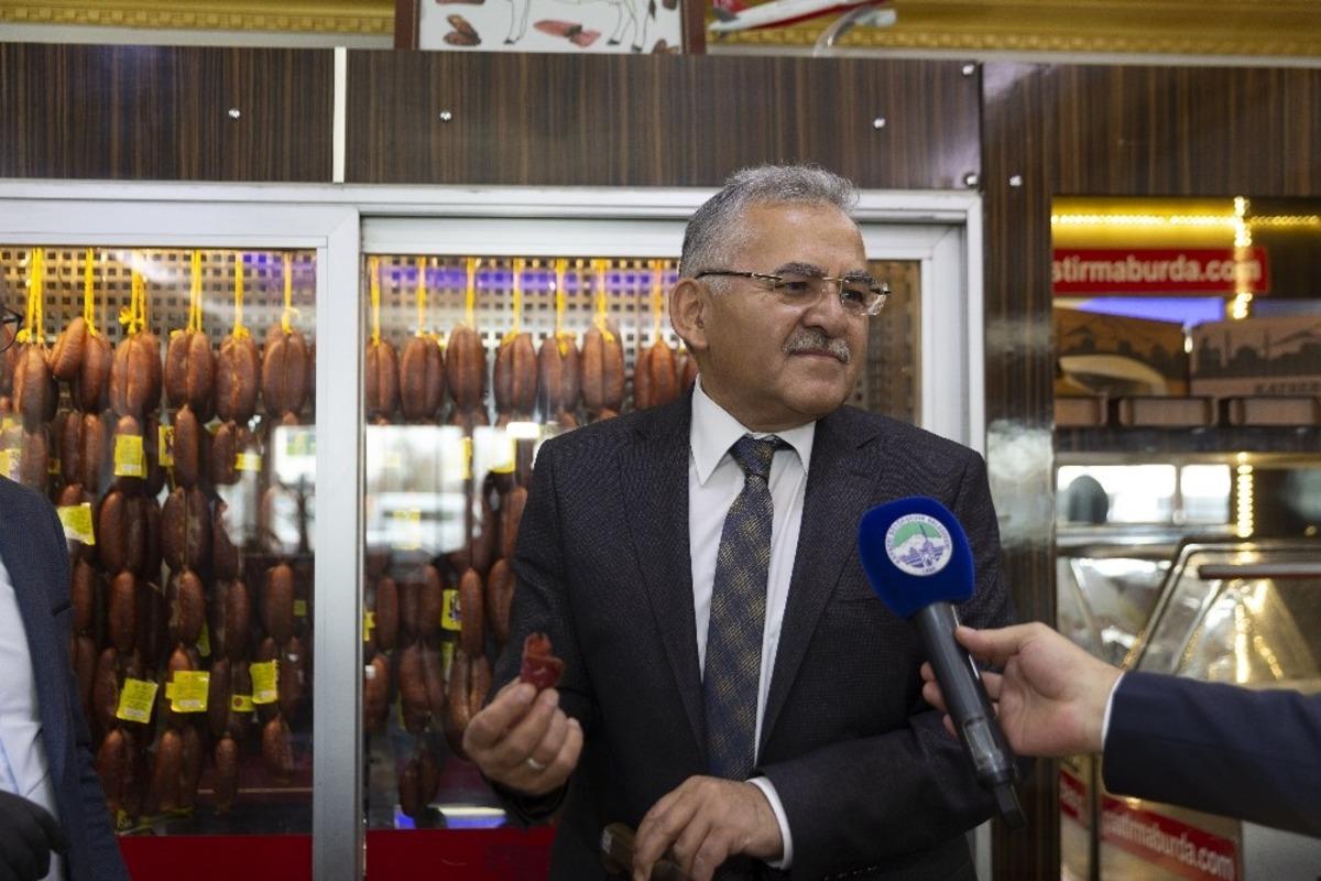 Başkan B&uuml;y&uuml;kkılı&ccedil;: &ldquo;Pastırma Kayseri&rsquo;de yenir&rdquo;