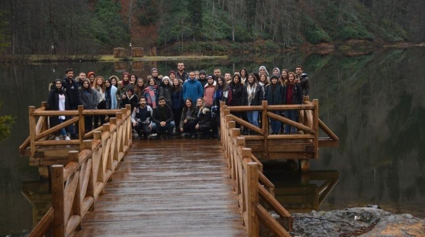 NEV&Uuml; Turizm Rehberliği &ouml;ğrencileri Doğu Karadeniz turunda