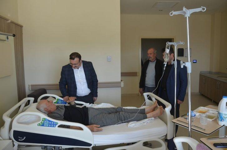 Başkan Doğan yaşlı ve hastaları ziyaret etti G5