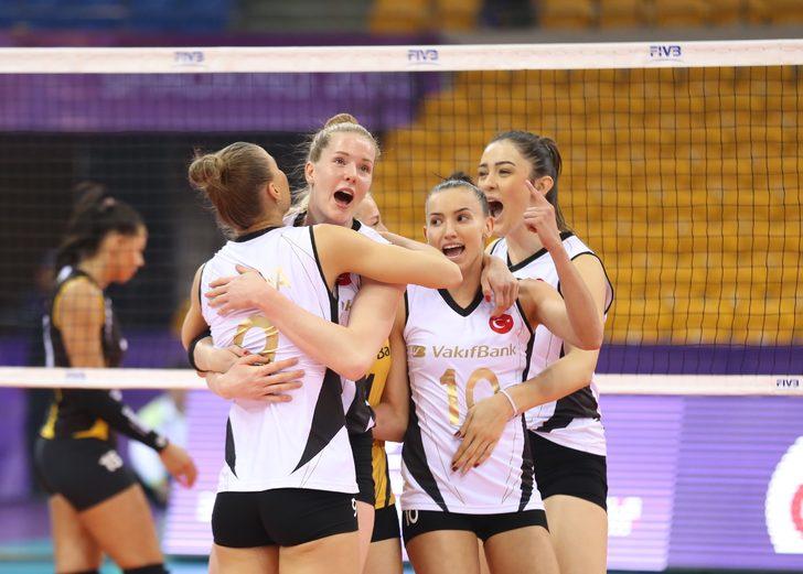 VakıfBank - Dentil Praia Clube: 3-0 G2