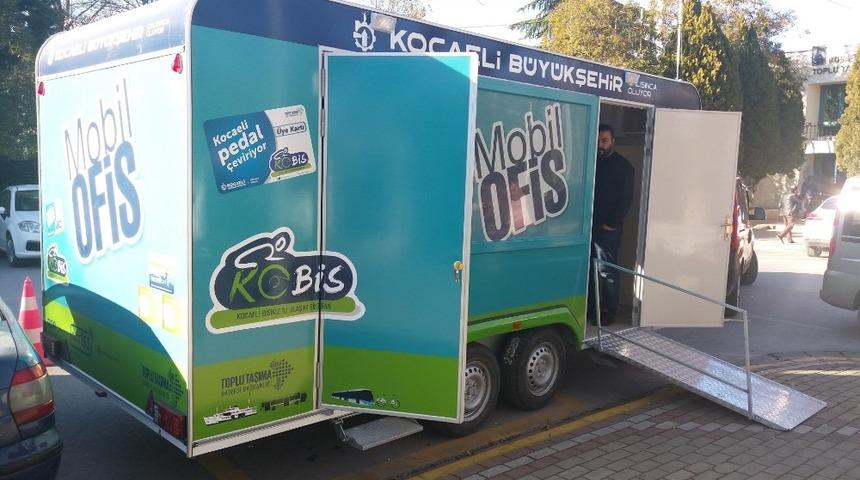 Mobil ofis karavanı Kartepe&rsquo;de