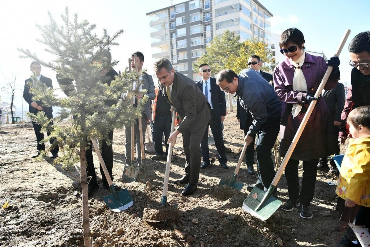 Mamak&rsquo;ta T&uuml;rkiye-&Ccedil;in Dostluk Ormanı