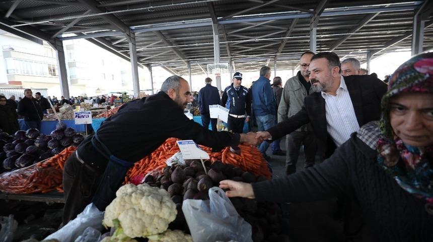 Sincan Yenikent halkı yeni pazar yerine kavuştu